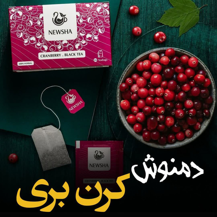 دمنوش کرن بری بیست عددی نیوشا