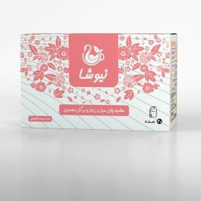 دمنوش رزماری گل محمدی رفع یبوست بیست ساشه نیوشا